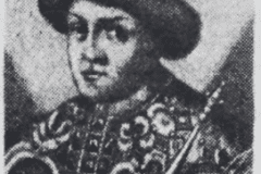 Illustration 34: Dmitrij I Ivanovich (the Pretender) in royal attire and the Cap of Monomakh.
