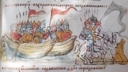 Illustration 82: Ferrying Russian Soldiers to the Island of Khortitsa