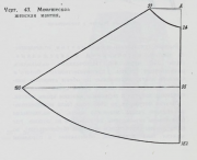 Diagram 43: Nun's mantle