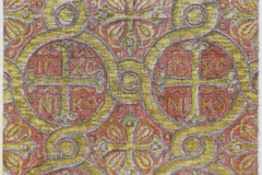 Color Plate 1: Byzantine fabric, 10th century