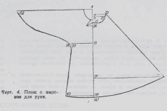 Figure 04: Cloak with a cutout for the arm
