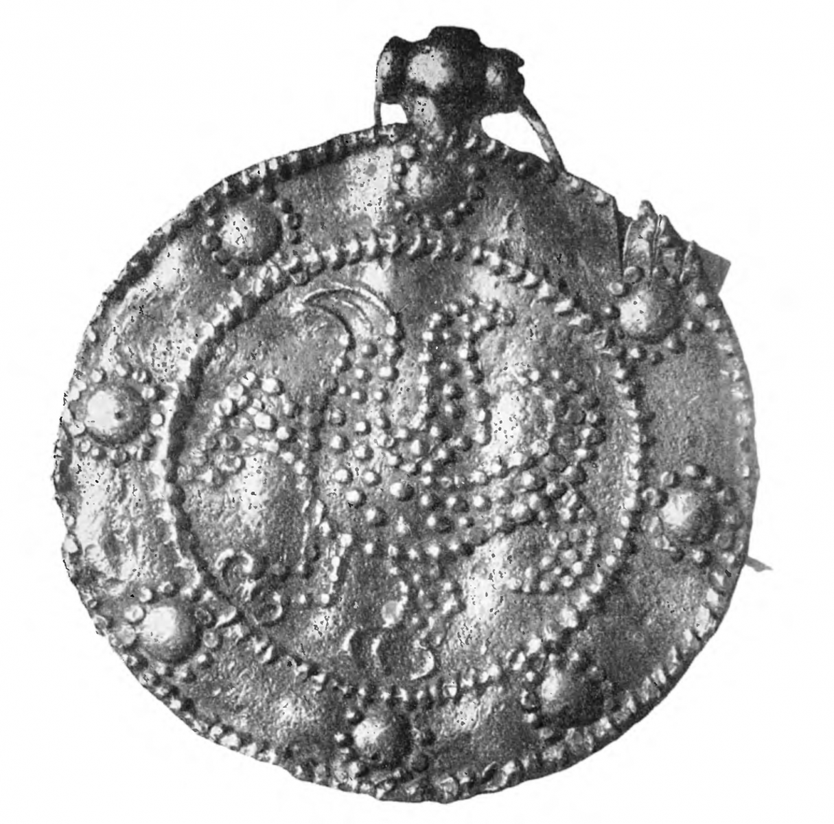 Illustration 01: Silver Medallion, 14th century