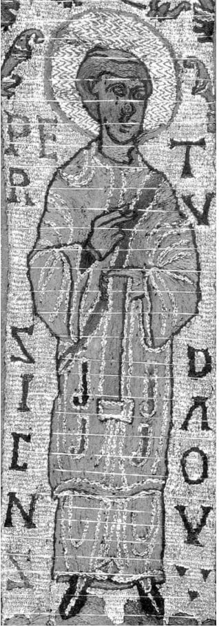 Stole of St. Cuthbert, 909-916.