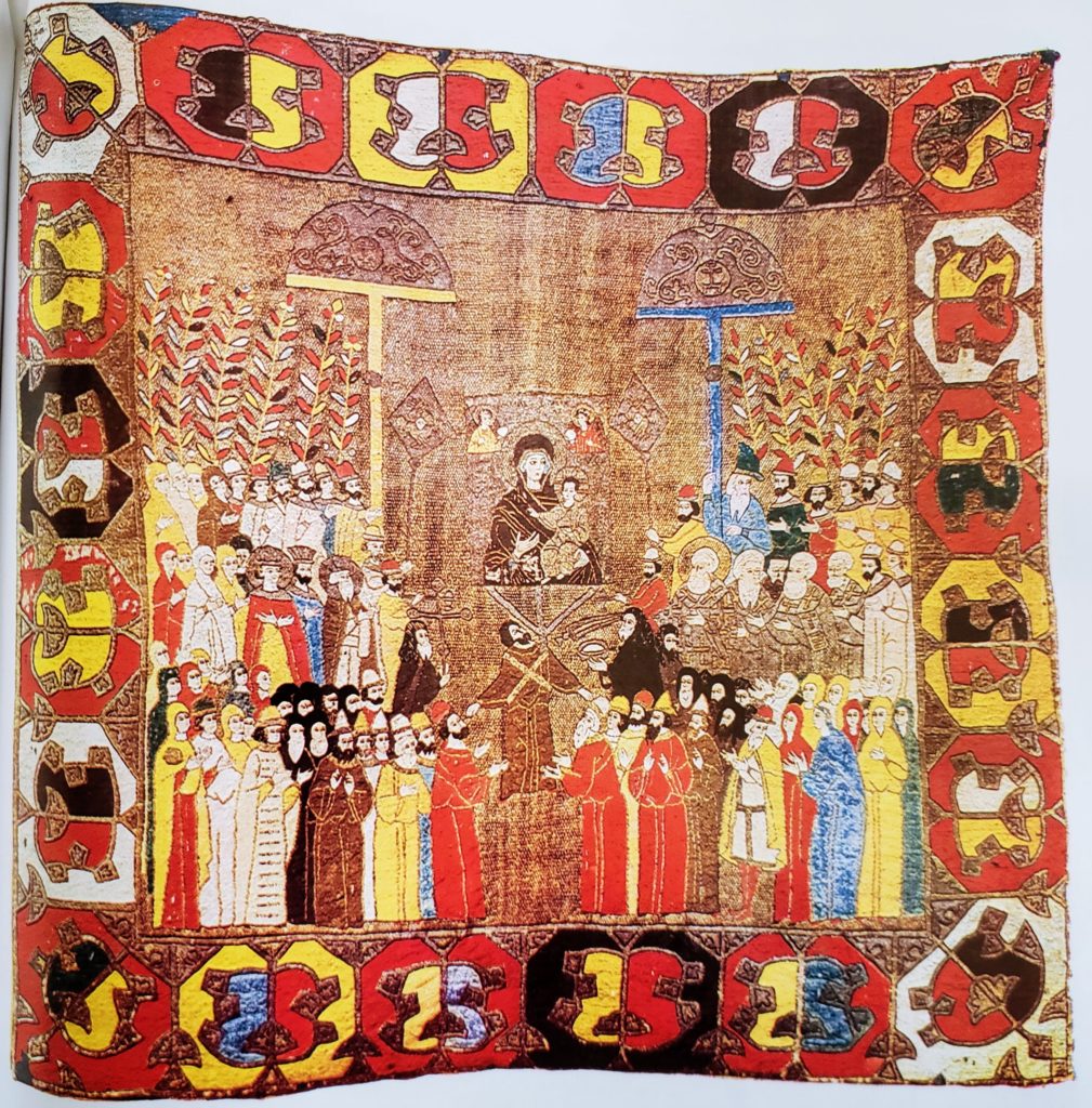 Liturgical Procession. Podea, 93.5 x 98.5 cm, 1498, Moscow.
From the collection of P.I. Shukin.
State Historical Museum (5rb).