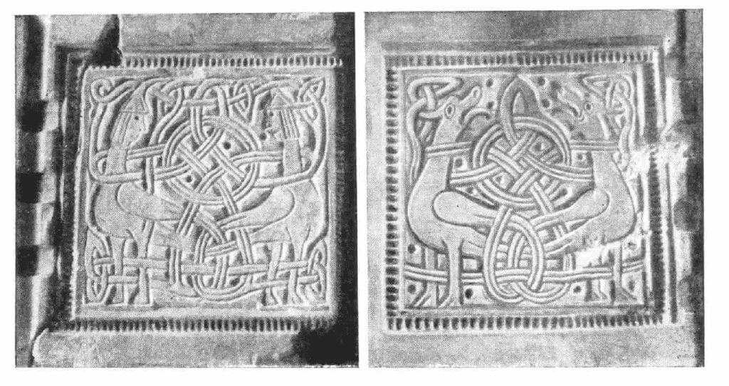 Photograph of a casting mold for a bracelet, found in Kiev.