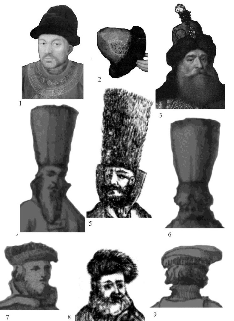 Illustration 12: Expensive Russian Hats, from 17th century Illustrations